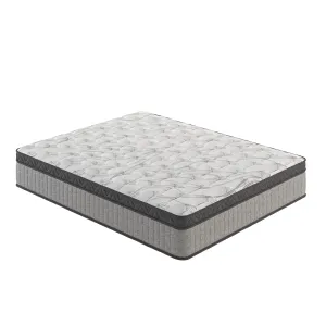 12" Diamond Innerspring Hybrid And Cooling Gel Memory Foam Mattress, High Quality, Pressure Relief, And Motion Isolation by Couch.com