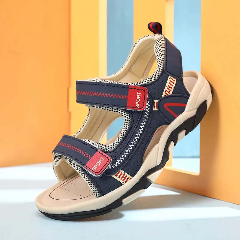 2024 New Arrived Fashion Children's Sandals Summer Kids Casual Breathable Shoes Non-Slip Beach Sandals Boys Girls Sneakers