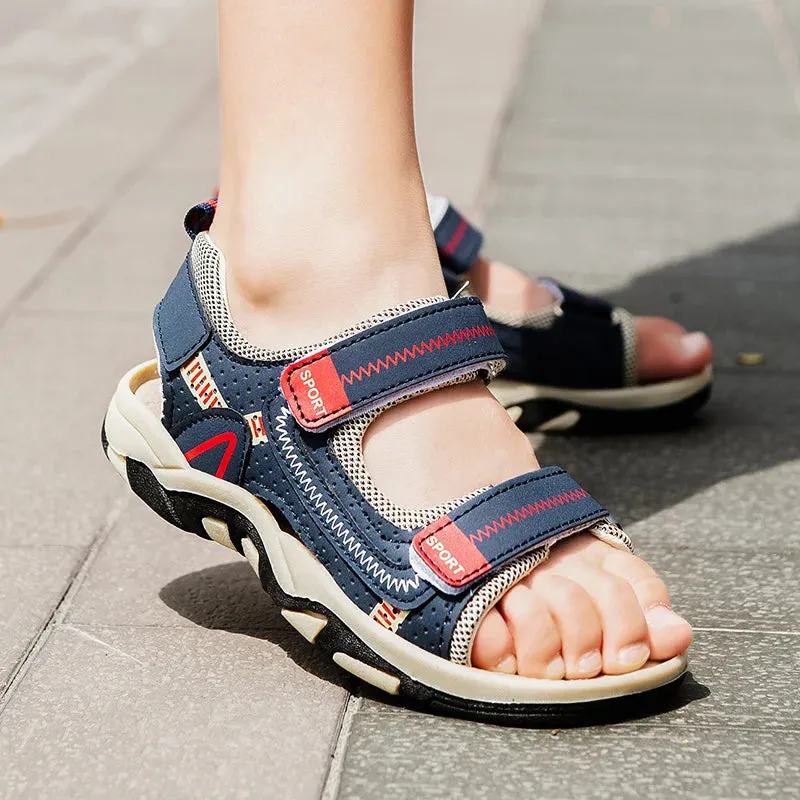 2024 New Arrived Fashion Children's Sandals Summer Kids Casual Breathable Shoes Non-Slip Beach Sandals Boys Girls Sneakers