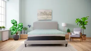 3" Gel Plush Memory Foam Cooling Mattress Topper by Couch.com