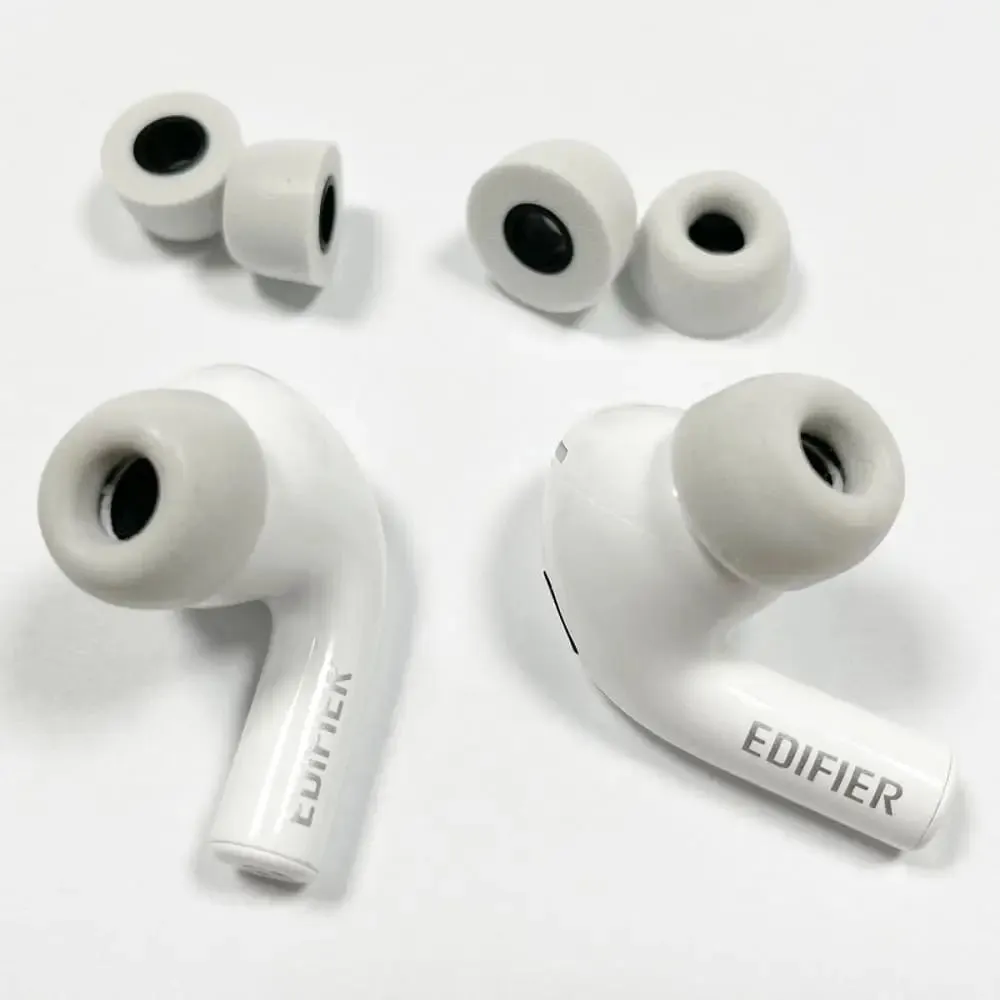 6 Pcs Anti-slip Noise Reducing Memory Foam Tips for Edifier Lollipods Pro Avoid Falling