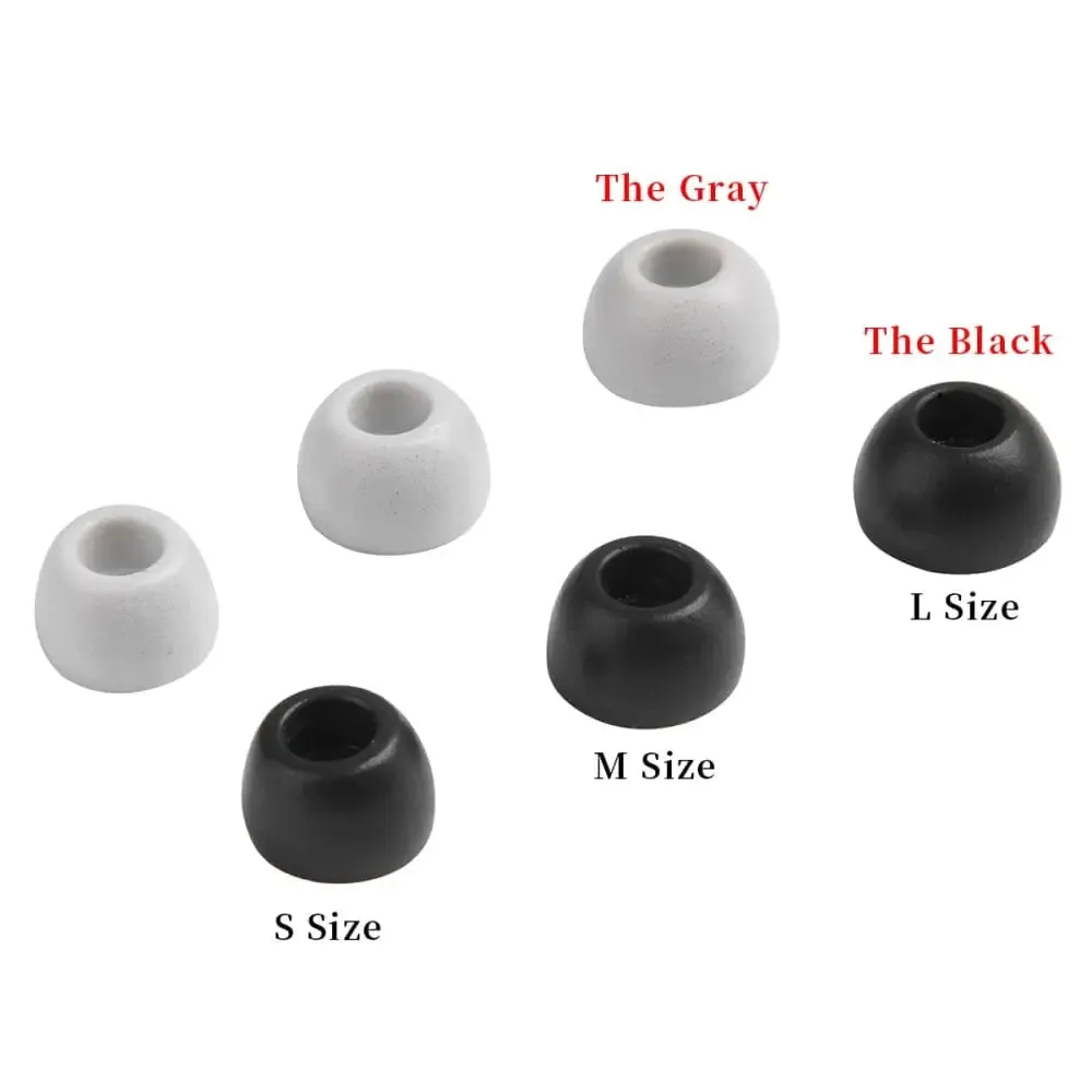 6pcs Anti-drop Noise Reduction Memory Foam Ear Tips for Samsung Galaxy Buds2 Tws