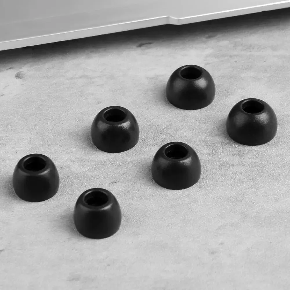 6pcs Anti-drop Noise Reduction Memory Foam Ear Tips for Samsung Galaxy Buds2 Tws