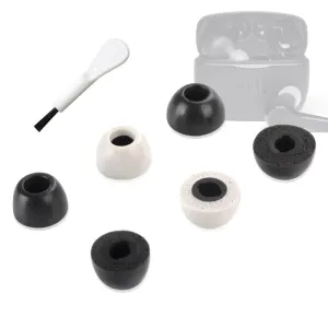 6pcs Anti-slip Noise Reducing Memory Foam Ear Tips for Jbl T215 T115 Tws T280 Pro Wireless Earphones
