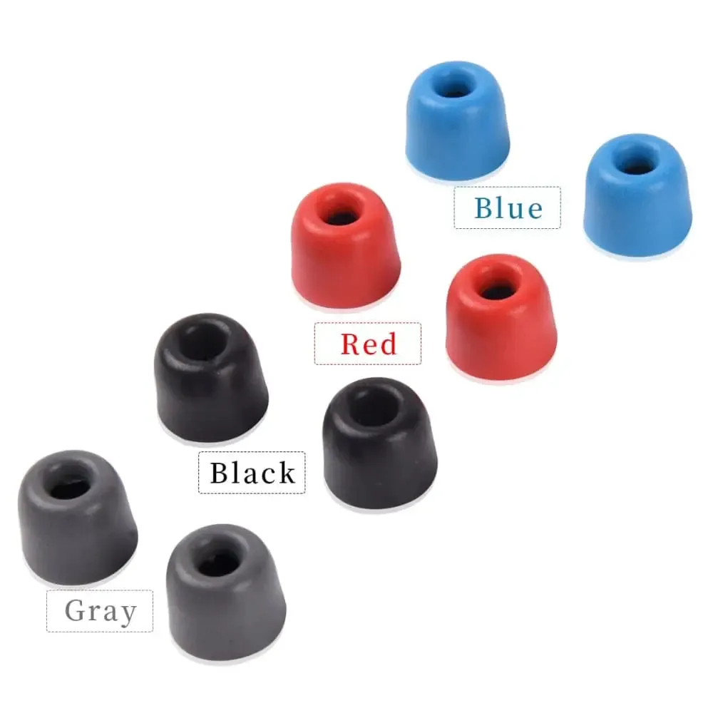 8pcs Memory Foam Noise Reduce Ear Tips for Audio-technica Ls70is Denon C820 Oriolus Forsteniennheiser Ie80s