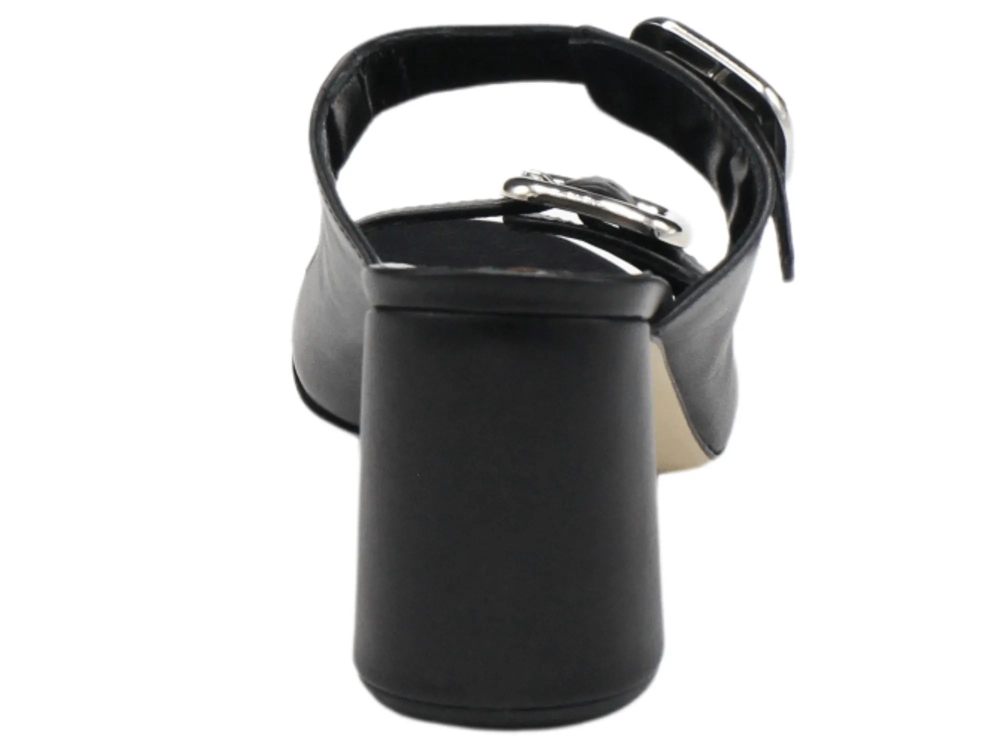 A7803 Buckle Heeled Sandal