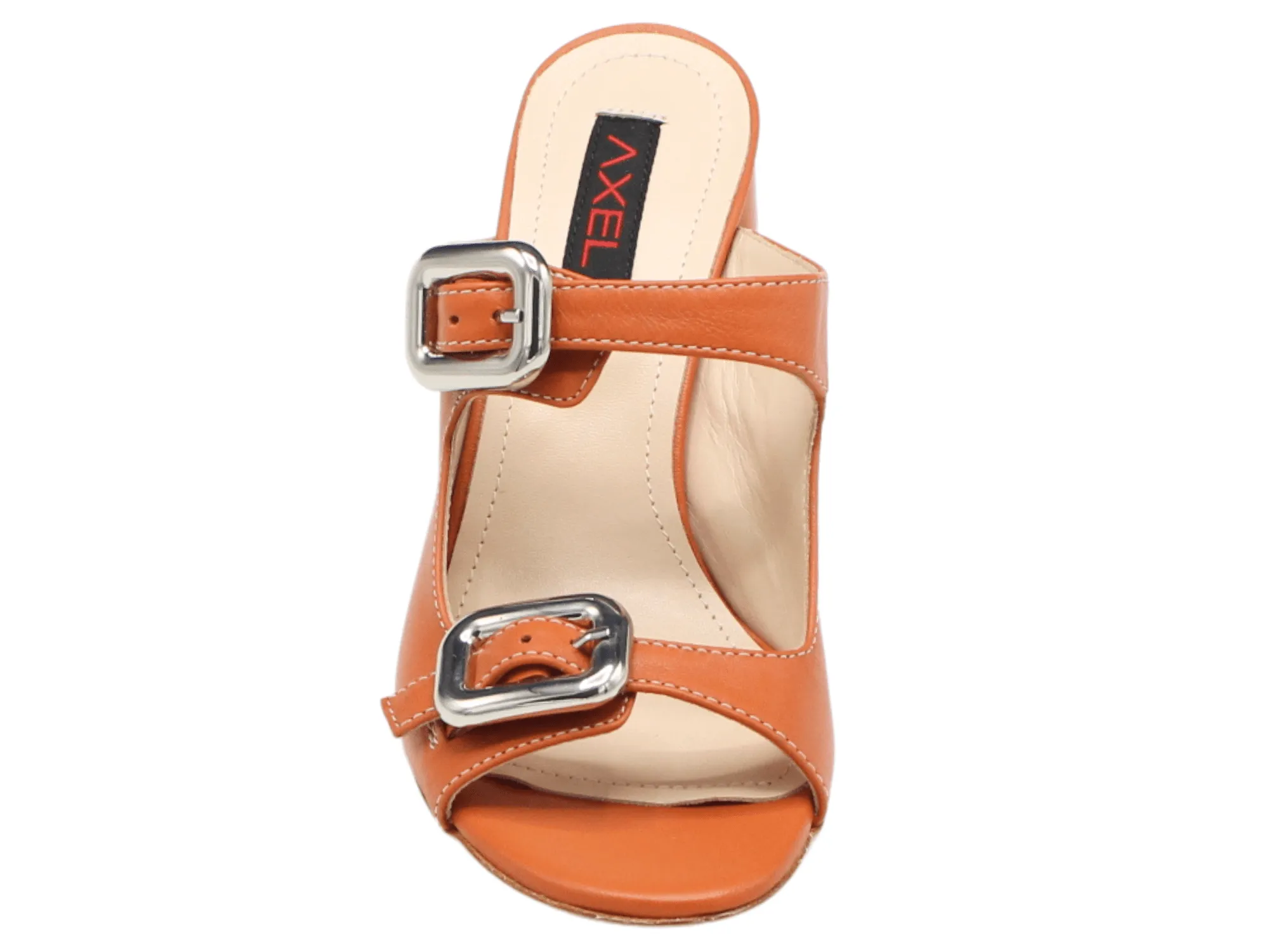 A7803 Buckle Heeled Sandal