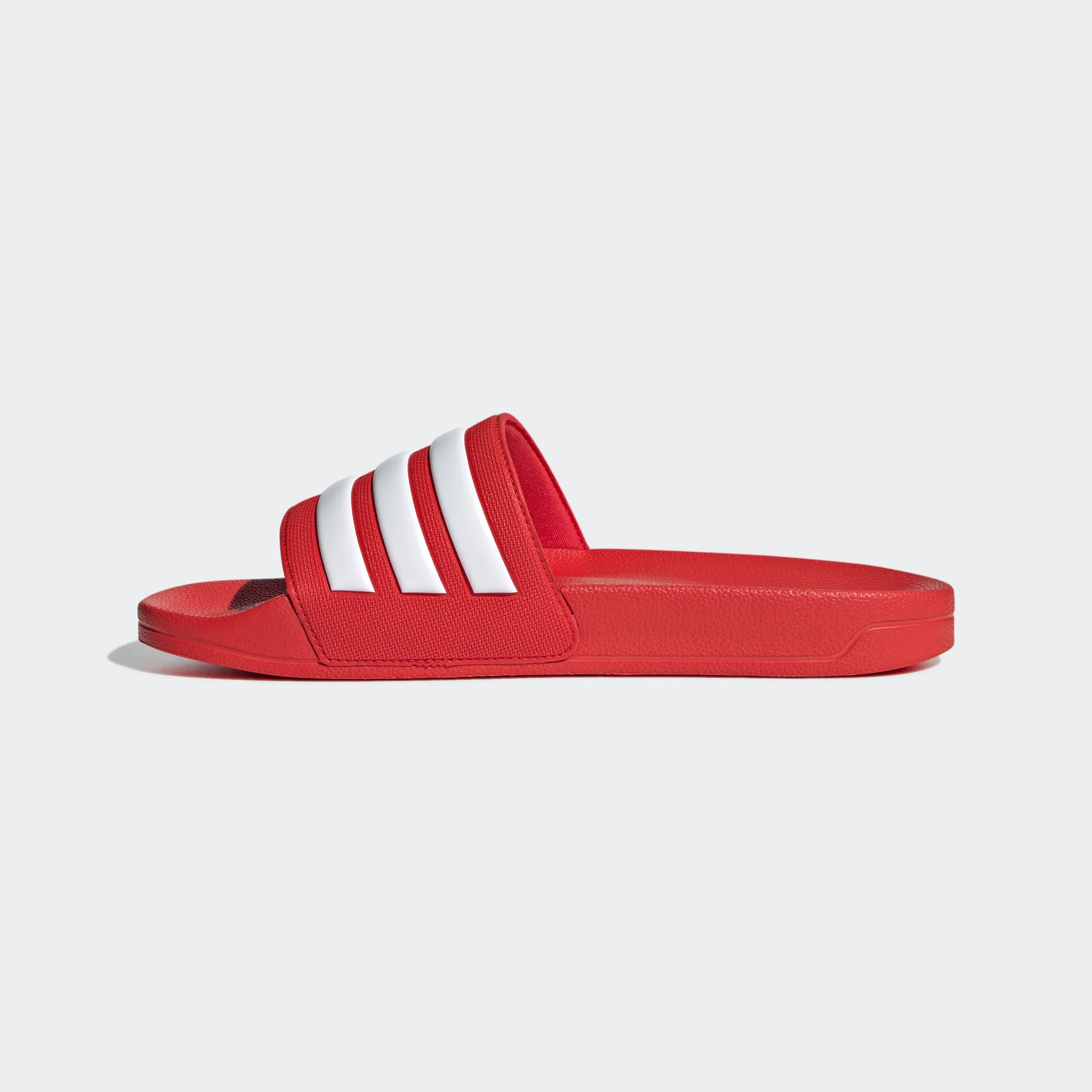adidas ADILETTE SHOWER Slides | Red/White | Unisex