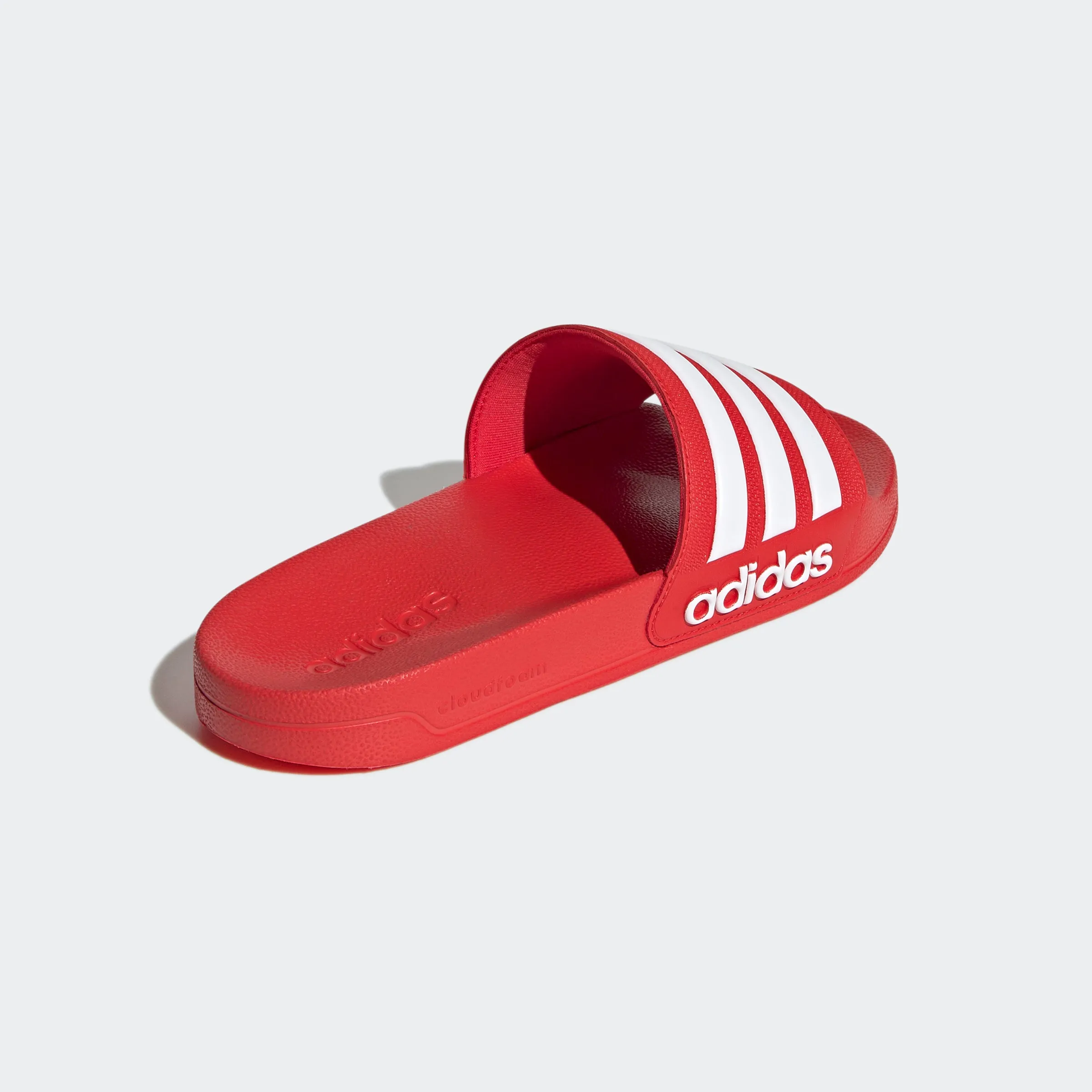 adidas ADILETTE SHOWER Slides | Red/White | Unisex