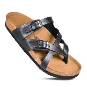 Aerothotic Celestis Strappy Sandal Black