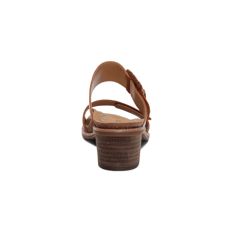 Aetrex Tatiana Cognac Sandal Women's