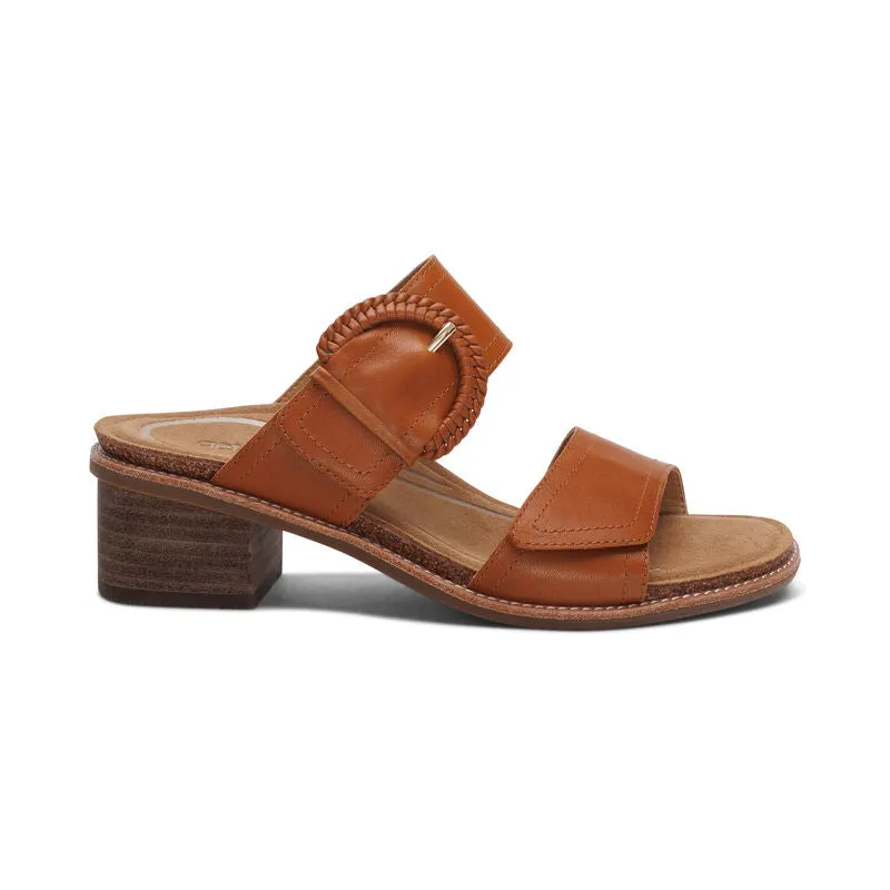 Aetrex Tatiana Cognac Sandal Women's