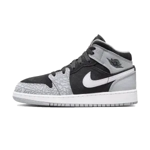 Air Jordan 1 Mid SE GS 'Elephant Toe'