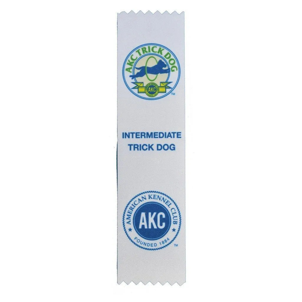 AKC Trick Dog Ribbons (10 Pack)