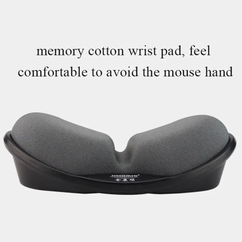 Anti-skid Memory Foam Ergonomic Mousepad Support Wrist Rest Mat for Computer Laptop