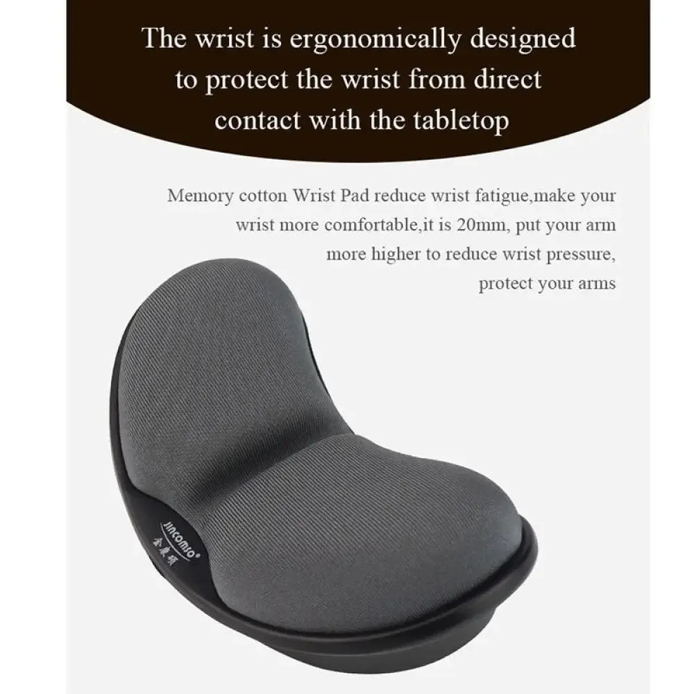 Anti-skid Memory Foam Ergonomic Mousepad Support Wrist Rest Mat for Computer Laptop