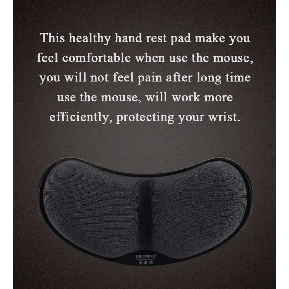 Anti-skid Memory Foam Ergonomic Mousepad Support Wrist Rest Mat for Computer Laptop