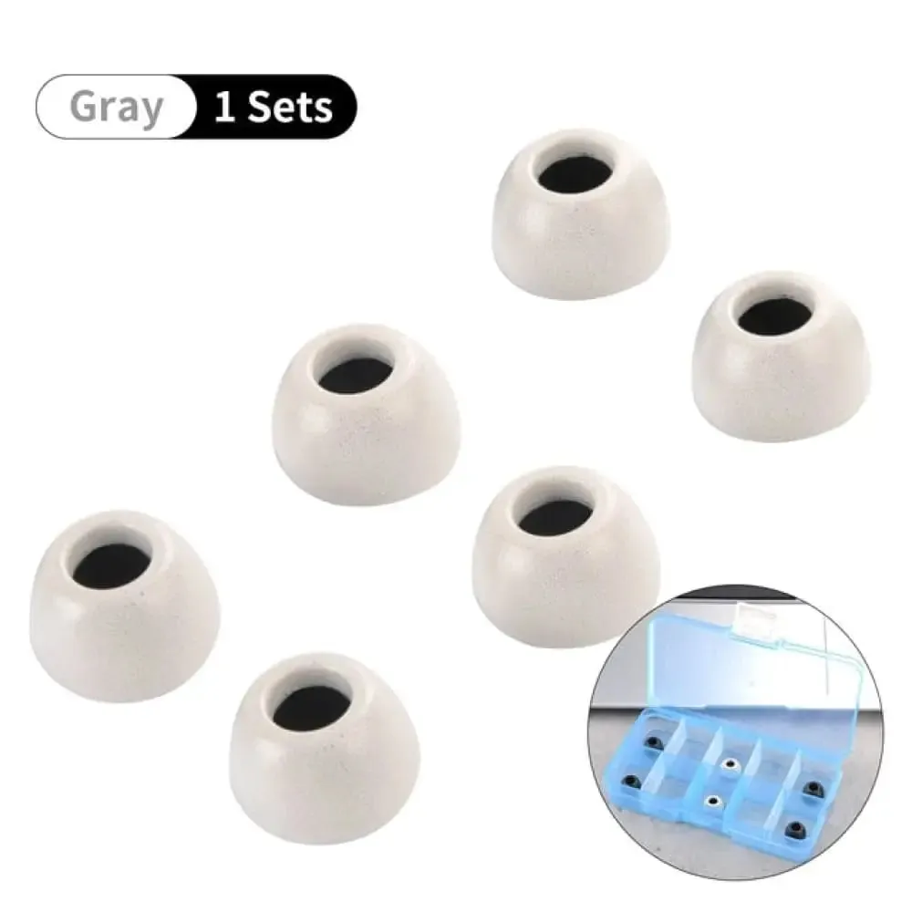 Anti-slip Noise Reducing Memory Foam Ear Tips for 1more Comfobuds Pro Anc Tws Earphones