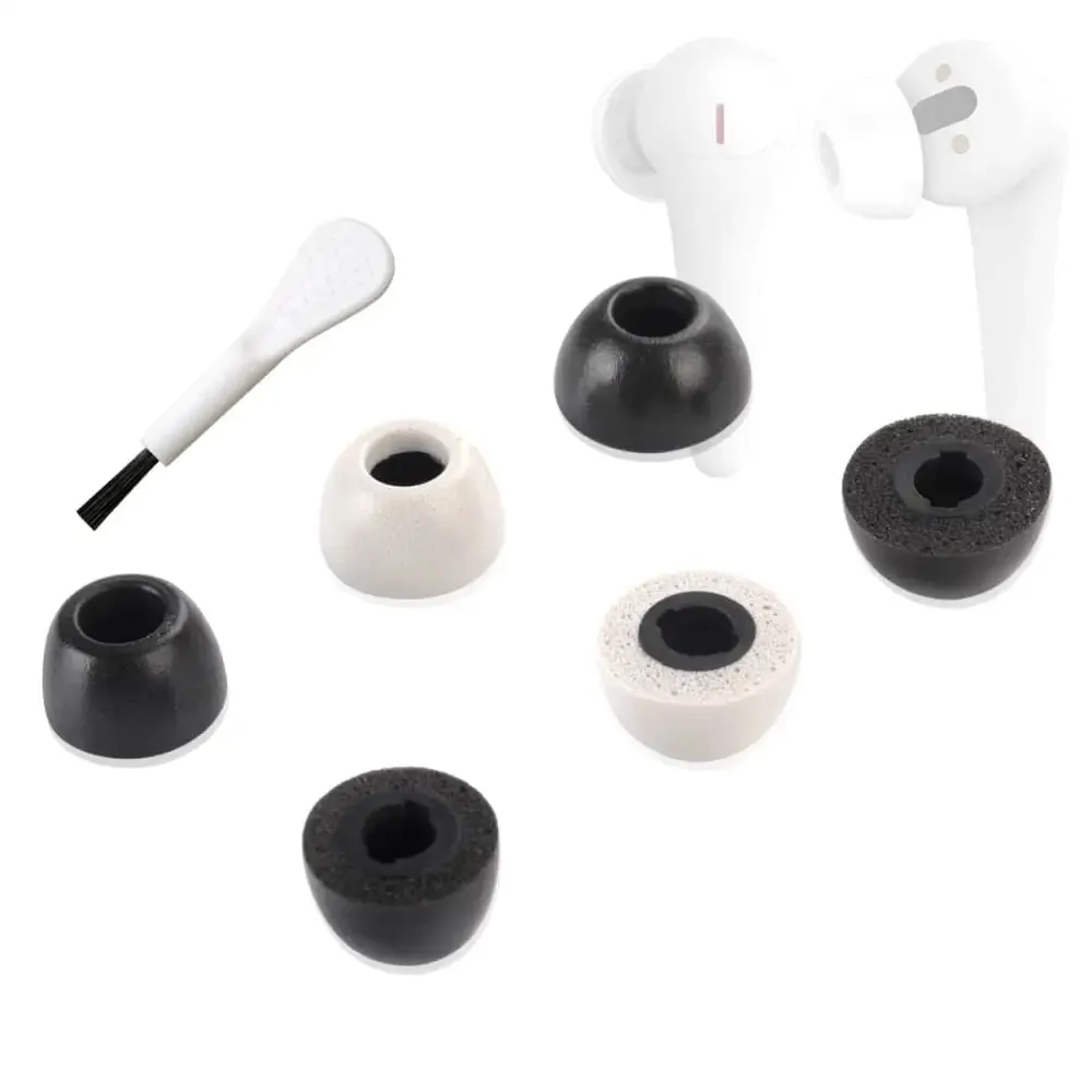 Anti-slip Noise Reducing Memory Foam Ear Tips for 1more Comfobuds Pro Anc Tws Earphones