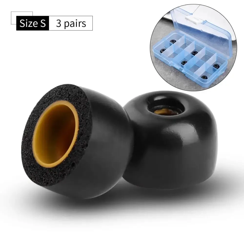 Anti-slip Noise Reducing Memory Foam Ear Tips for Anker Soundcire Liberty Air 2 Pro Tws, Sony Wf-1000xm4 Earphones