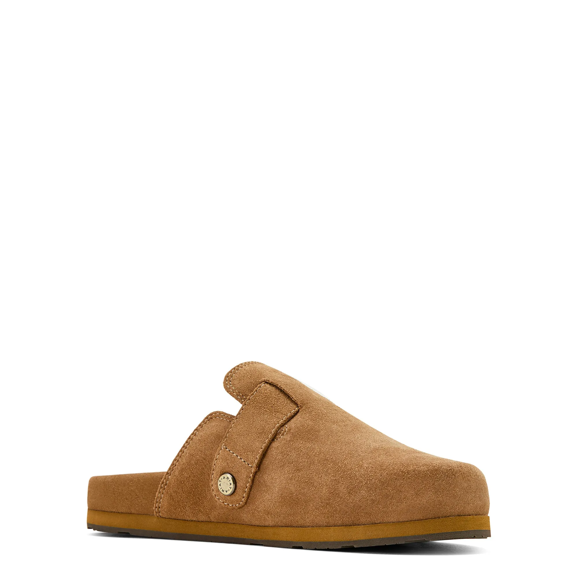 ARIAT CARAMEL SUEDE COUNTRY MULE
