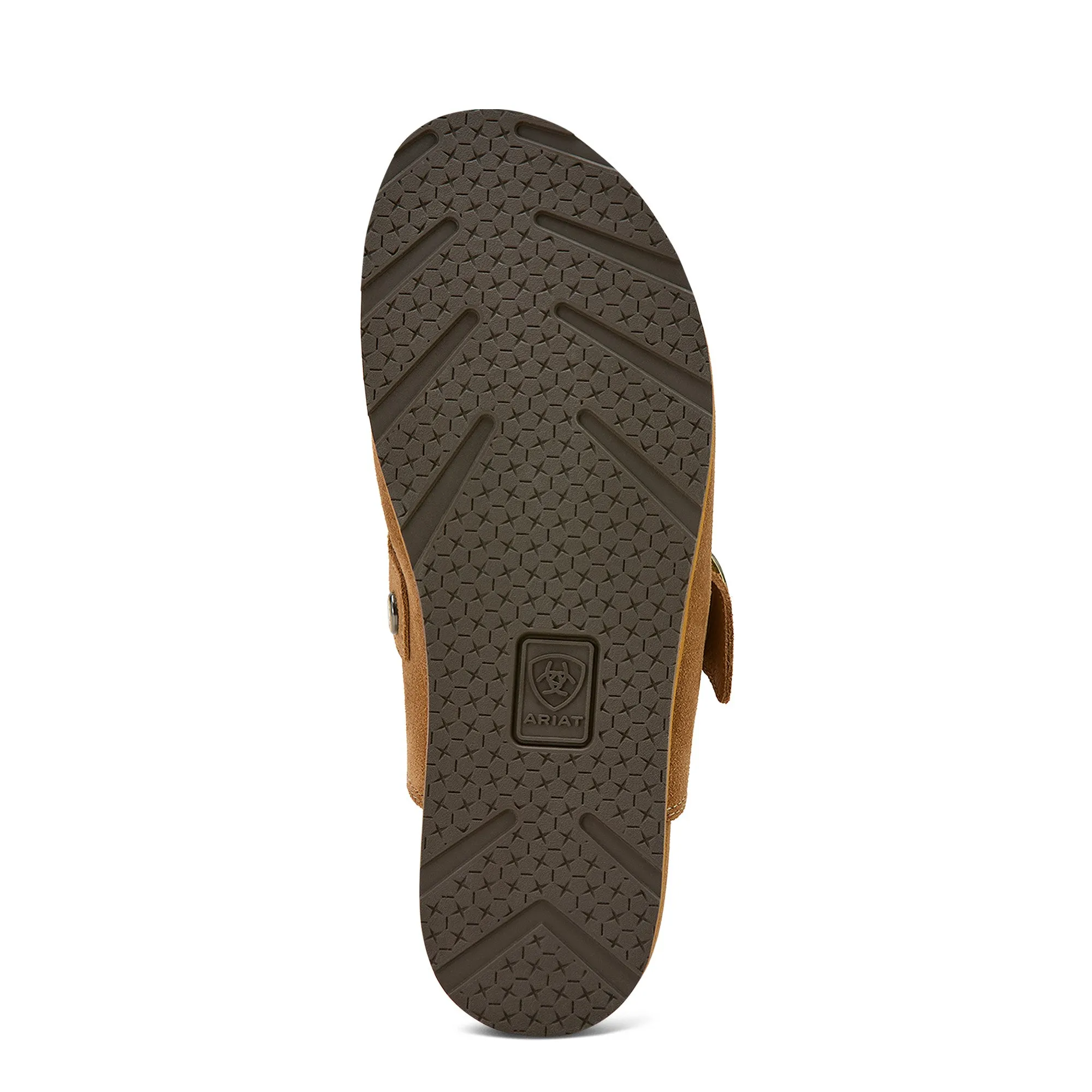 ARIAT CARAMEL SUEDE COUNTRY MULE