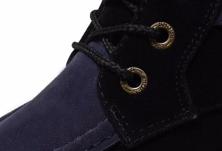 Autumn And Winter Warm Lace Up Men's Boots