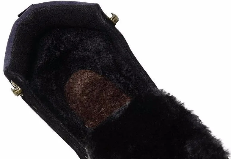Autumn And Winter Warm Lace Up Men's Boots