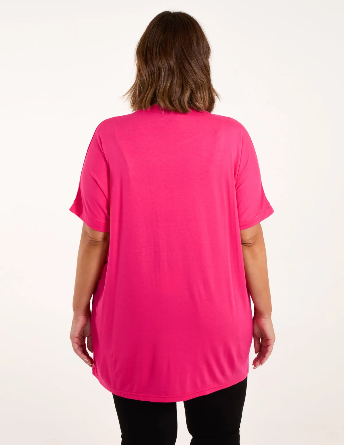 Curve Diamante Star Oversized Top