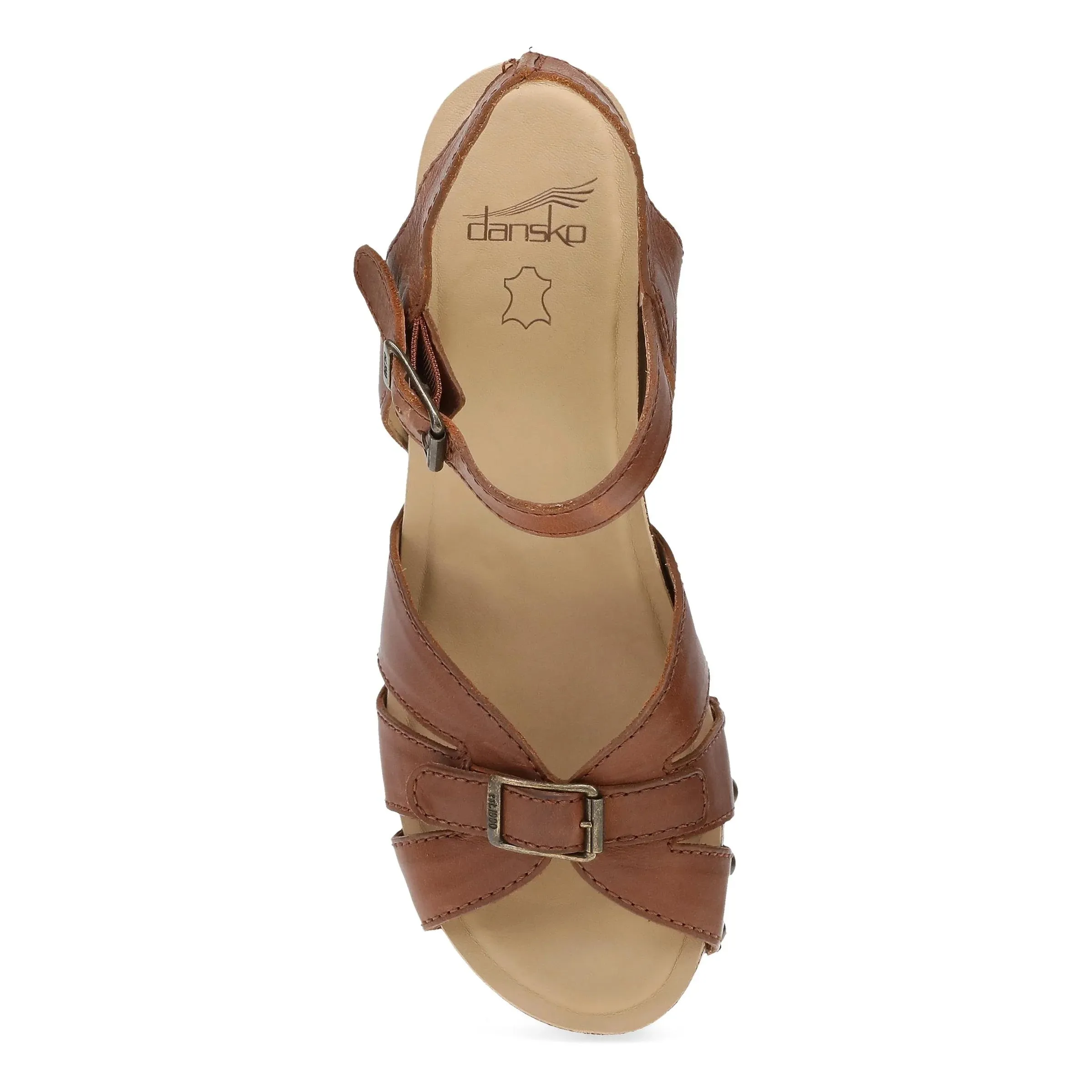 Dansko Women's Alanna Sandal Ankle Strap Sandal - Tan