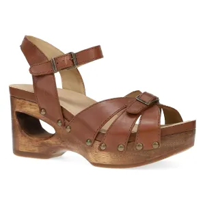 Dansko Women's Alanna Sandal Ankle Strap Sandal - Tan