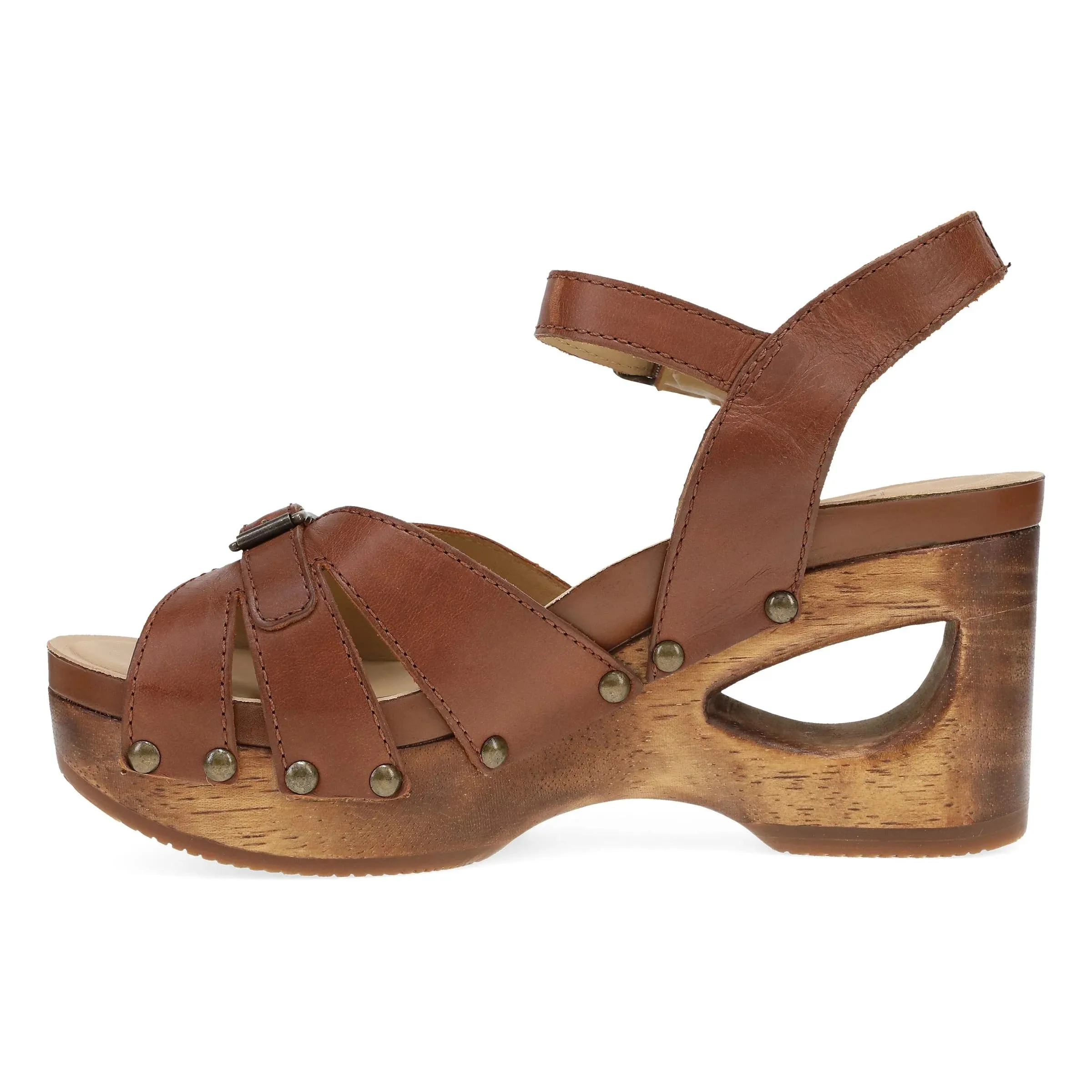 Dansko Women's Alanna Sandal Ankle Strap Sandal - Tan
