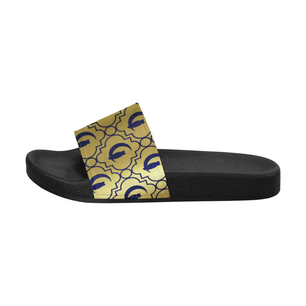 ELEGANCE GOLDIE BLUE Women's Slide Sandals
