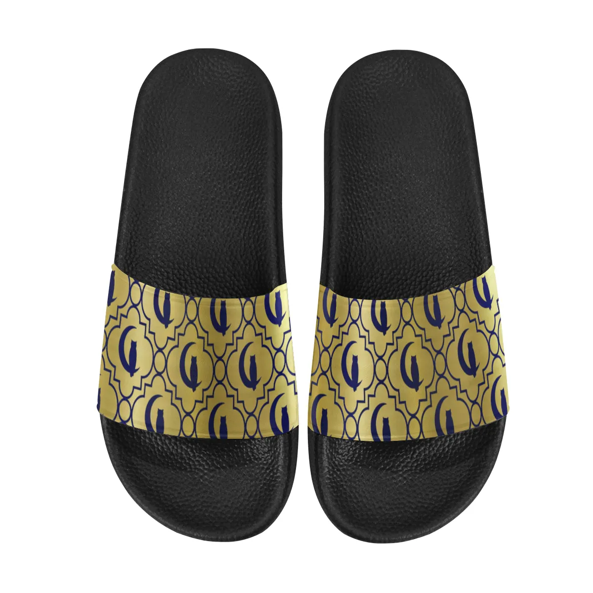 ELEGANCE GOLDIE BLUE Women's Slide Sandals