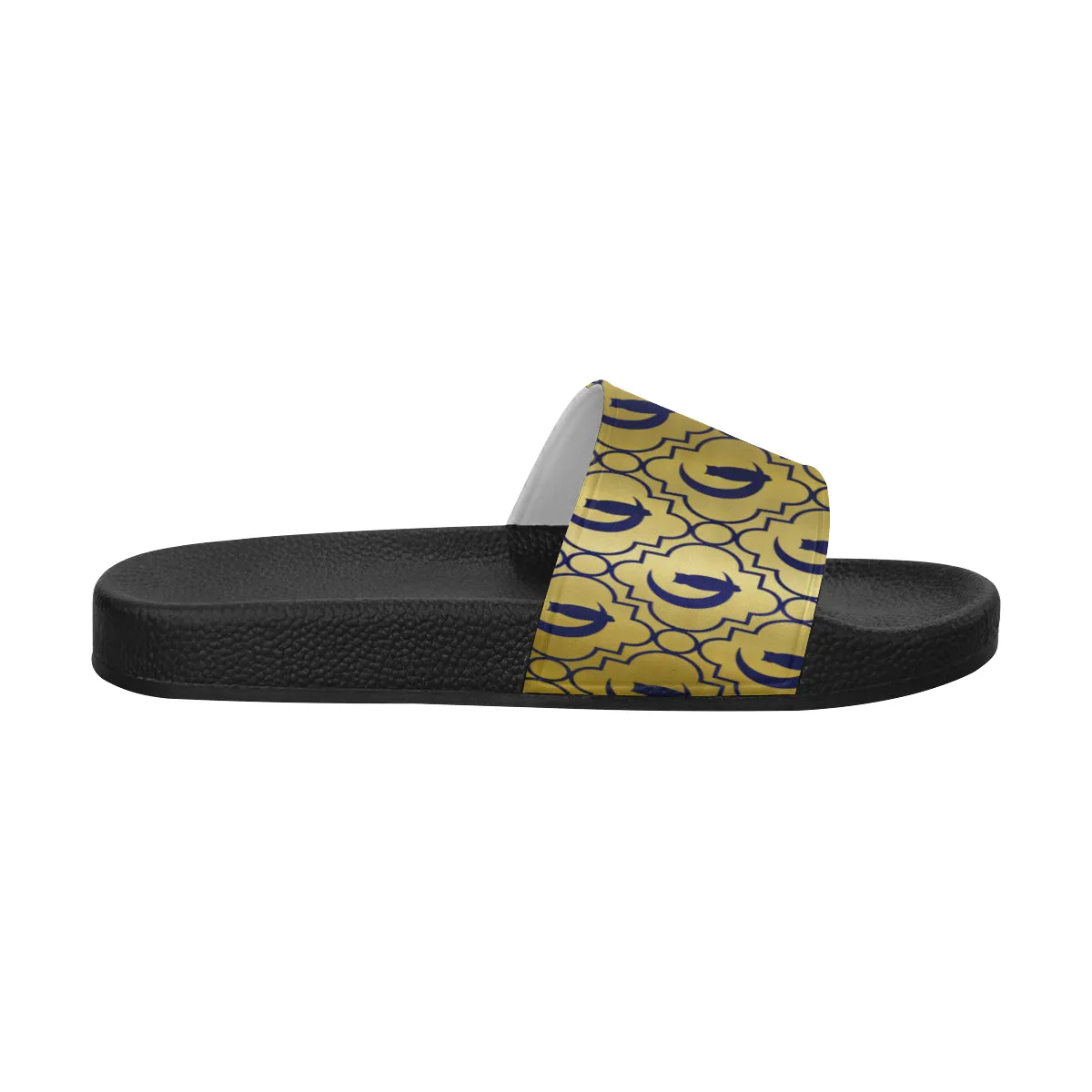 ELEGANCE GOLDIE BLUE Women's Slide Sandals