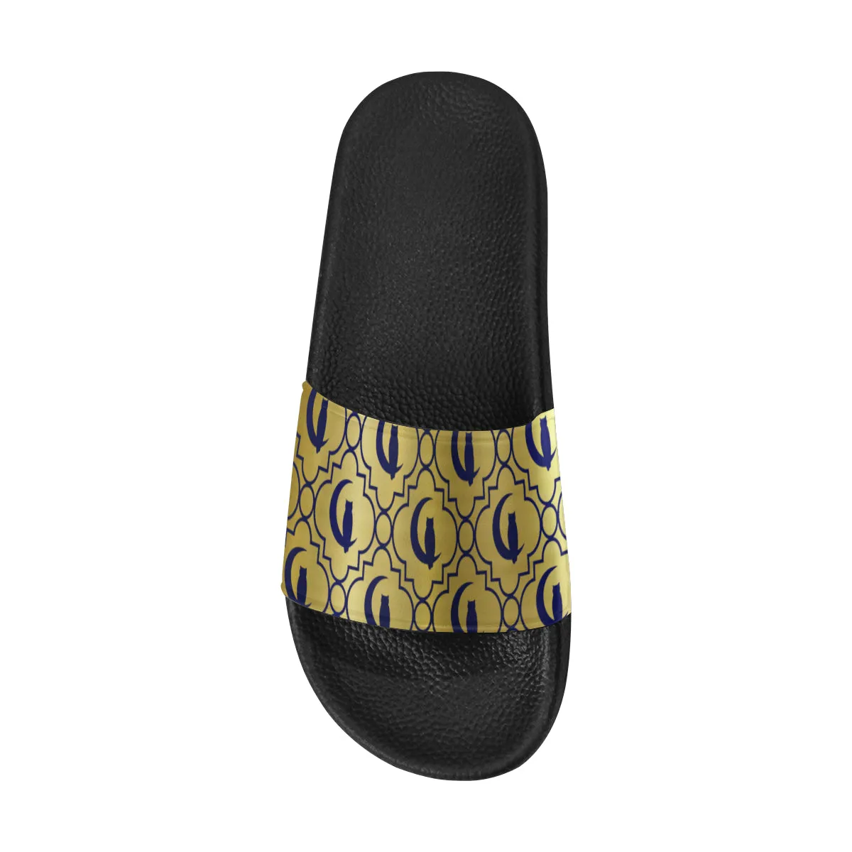 ELEGANCE GOLDIE BLUE Women's Slide Sandals