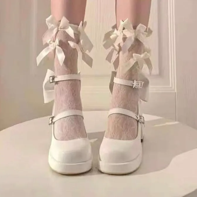 Elegant Star Moon Mid Heels