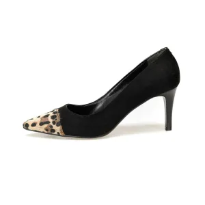 Elegant Women Gova Shoes with leopard design
