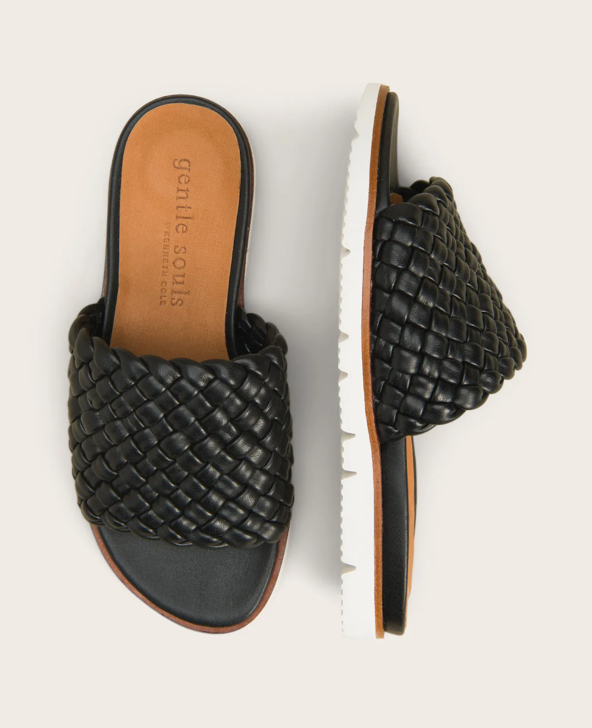 GENTLE SOULS - Lavern Lite Braided Slide Sandal