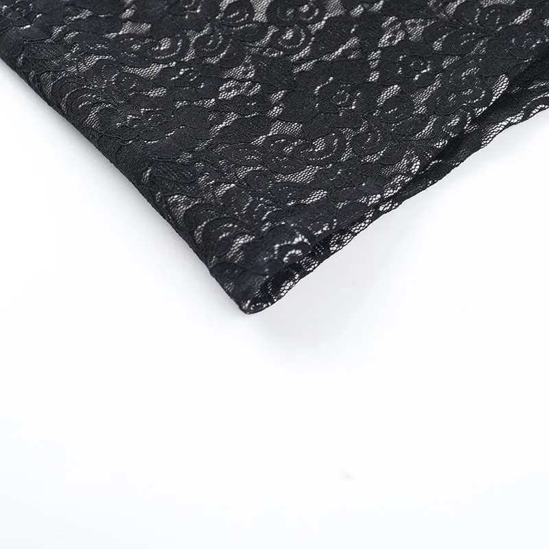 Lace Dress Women - Autumn Elegant Slim Long