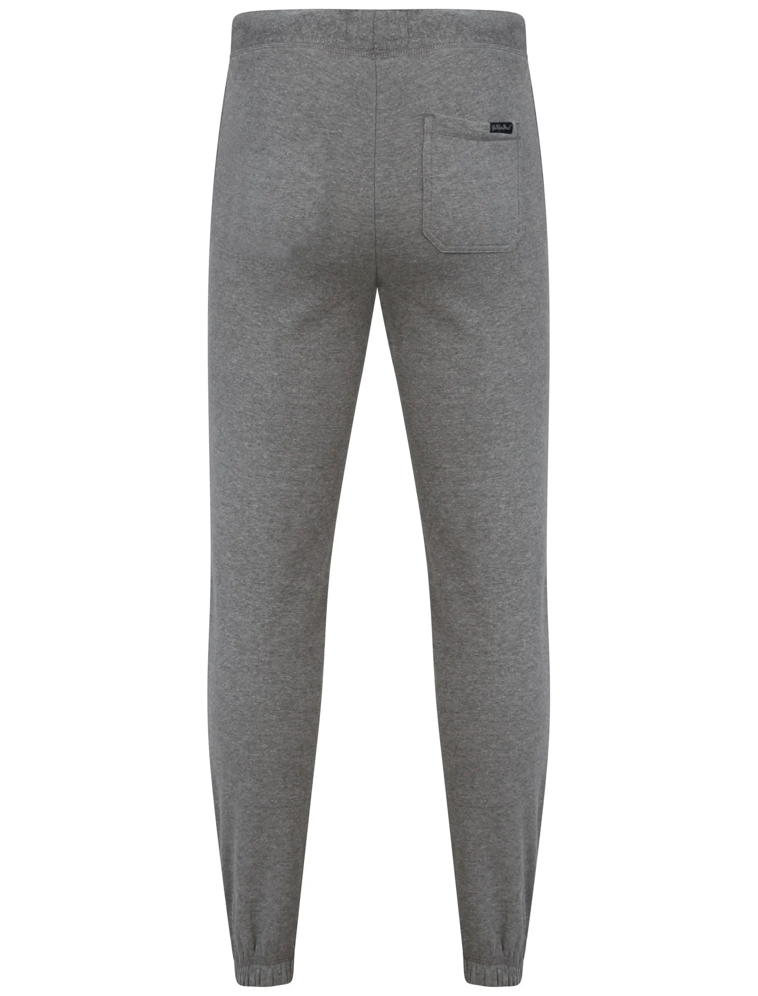 Lewiston Cuffed Joggers in Mid Grey Marl - Tokyo Laundry