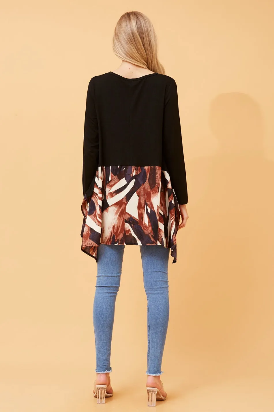 MALAWI ASYMMETRIC HEM TOP