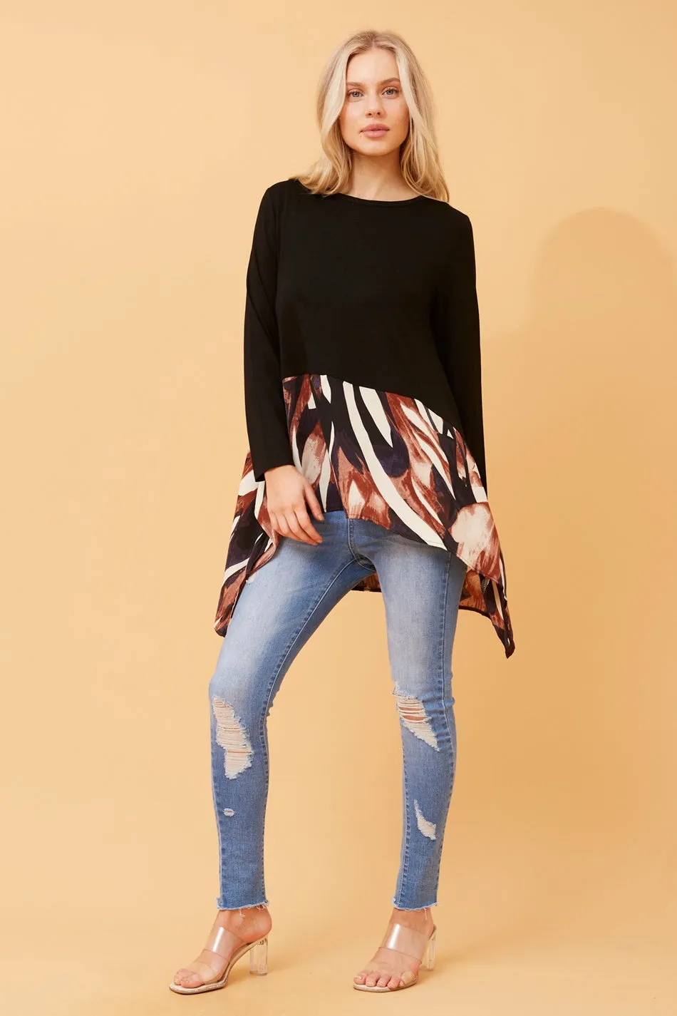 MALAWI ASYMMETRIC HEM TOP
