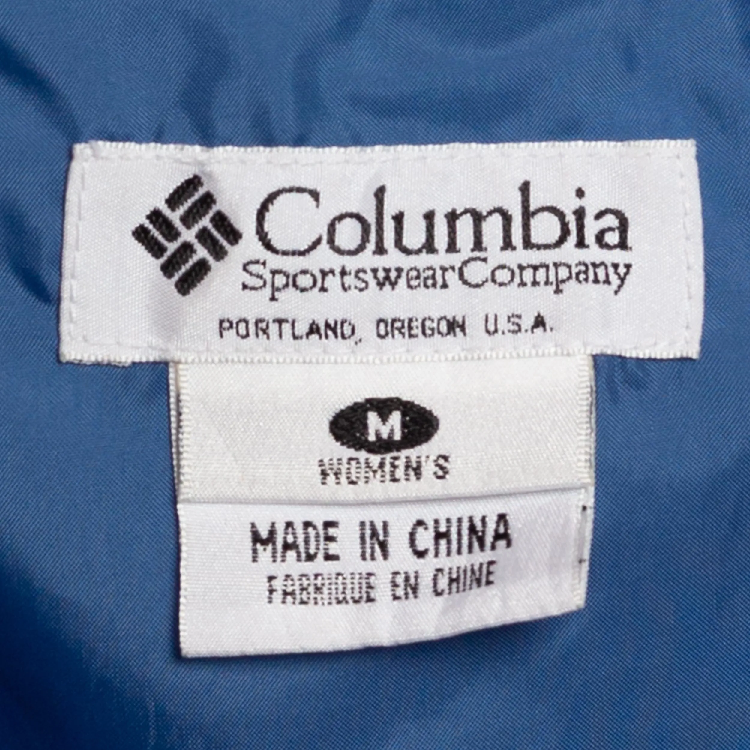Medium Y2K Columbia Blue Windbreaker Snow Pants