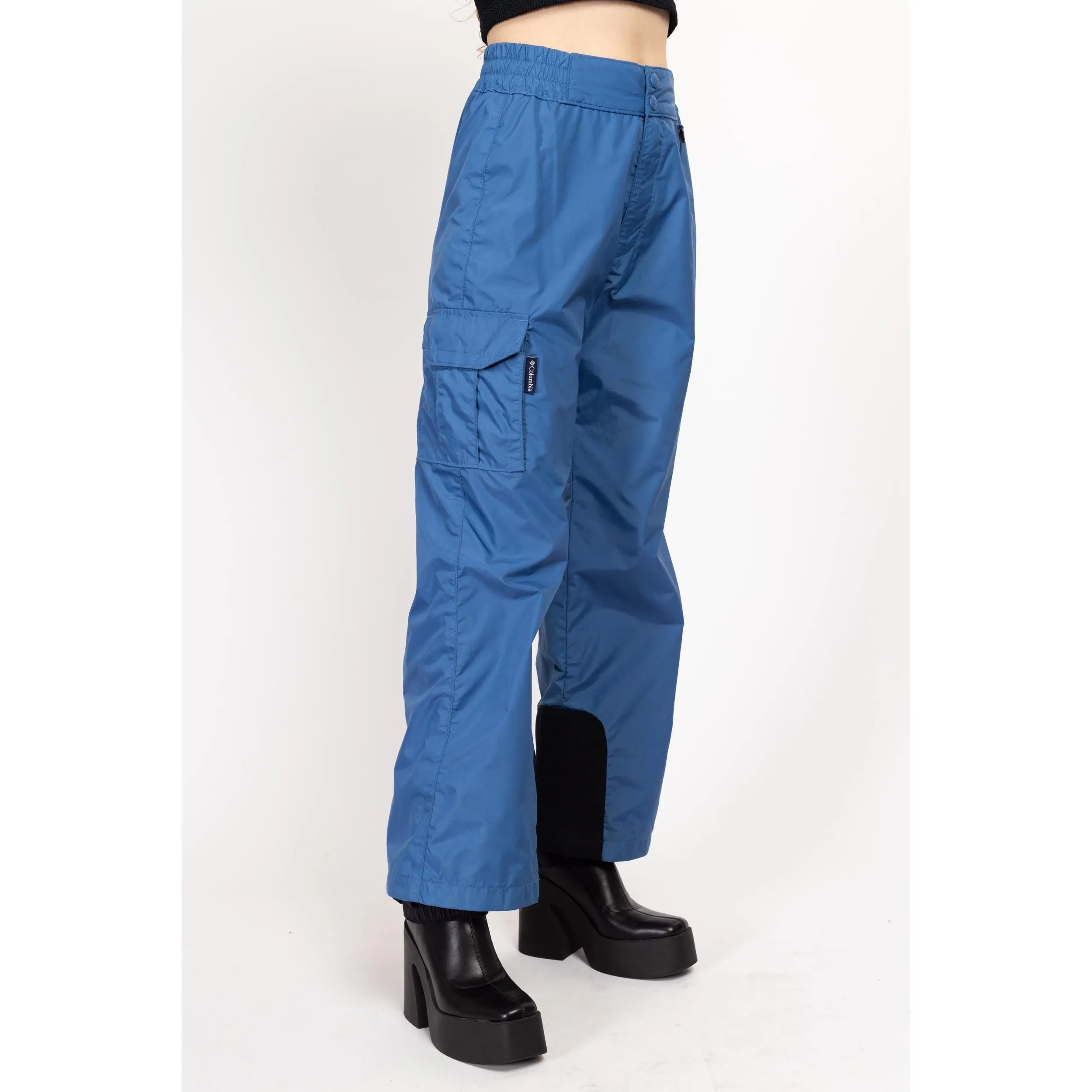 Medium Y2K Columbia Blue Windbreaker Snow Pants
