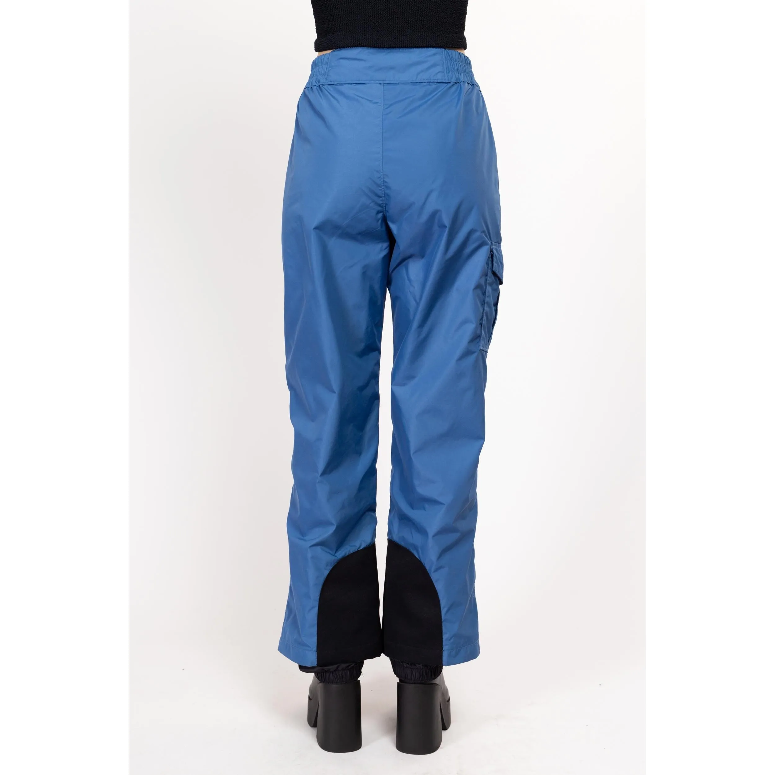 Medium Y2K Columbia Blue Windbreaker Snow Pants