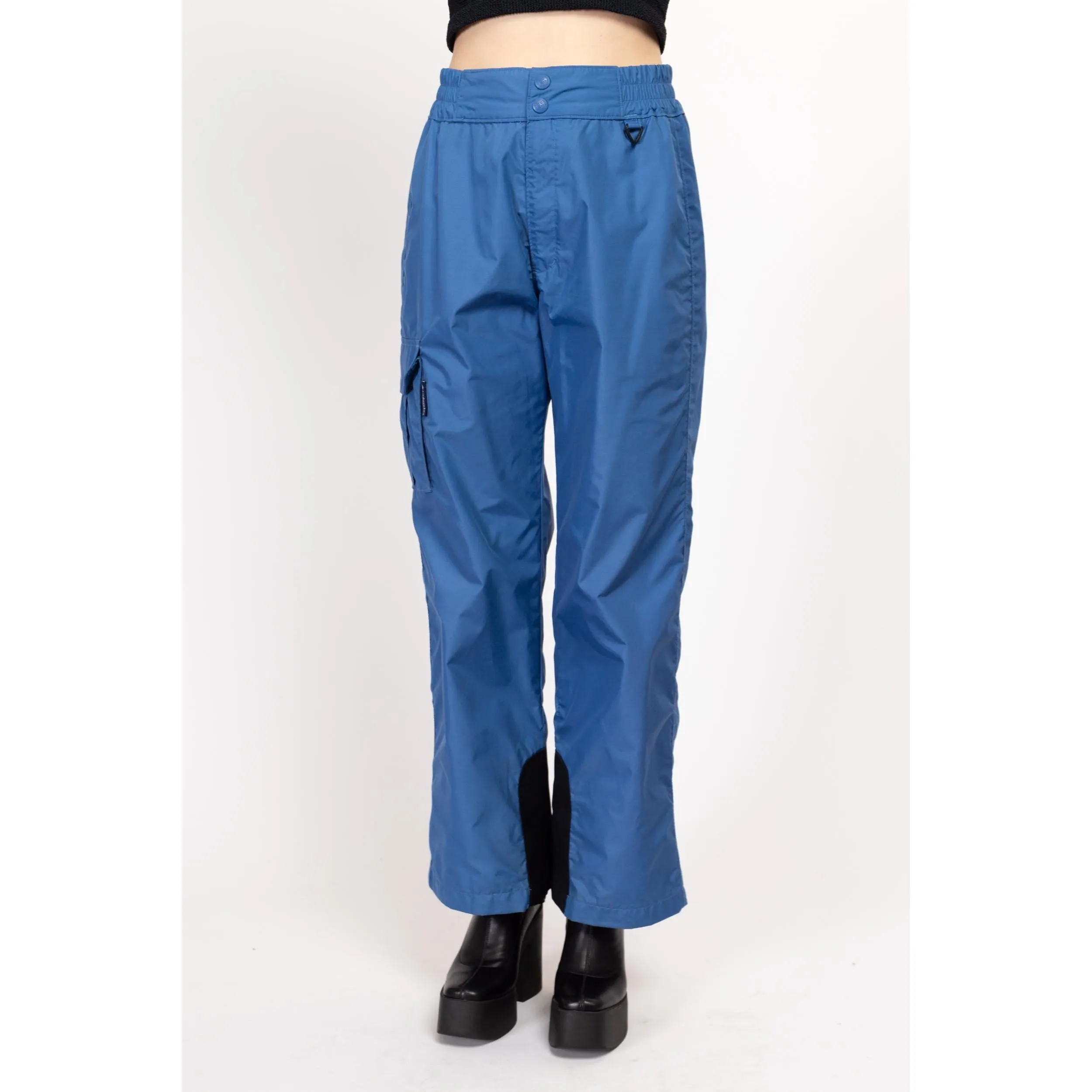 Medium Y2K Columbia Blue Windbreaker Snow Pants