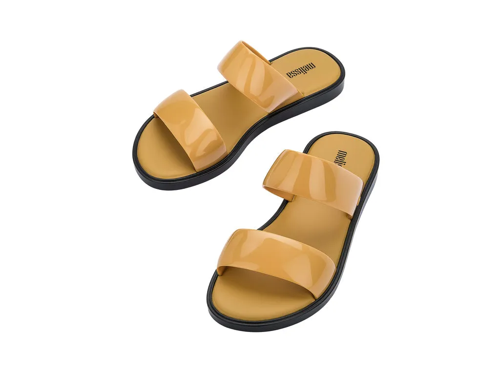 Melissa Bubble AD Caramel Flat Slipons