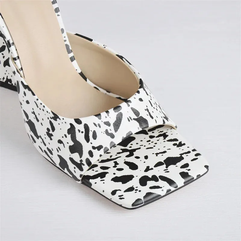 Mixed Colors Novelty Sandals