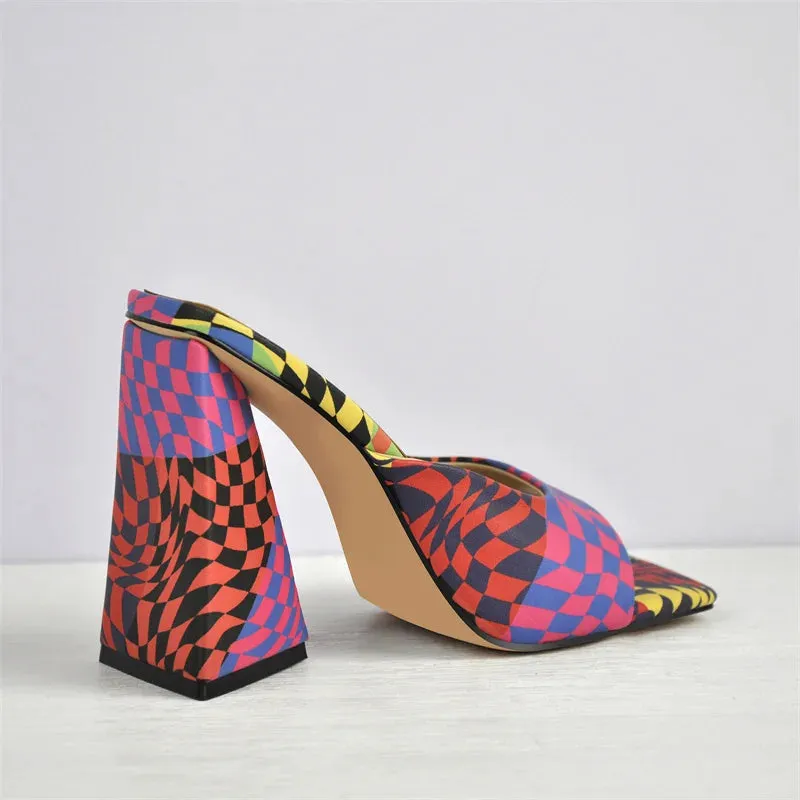 Mixed Colors Novelty Sandals